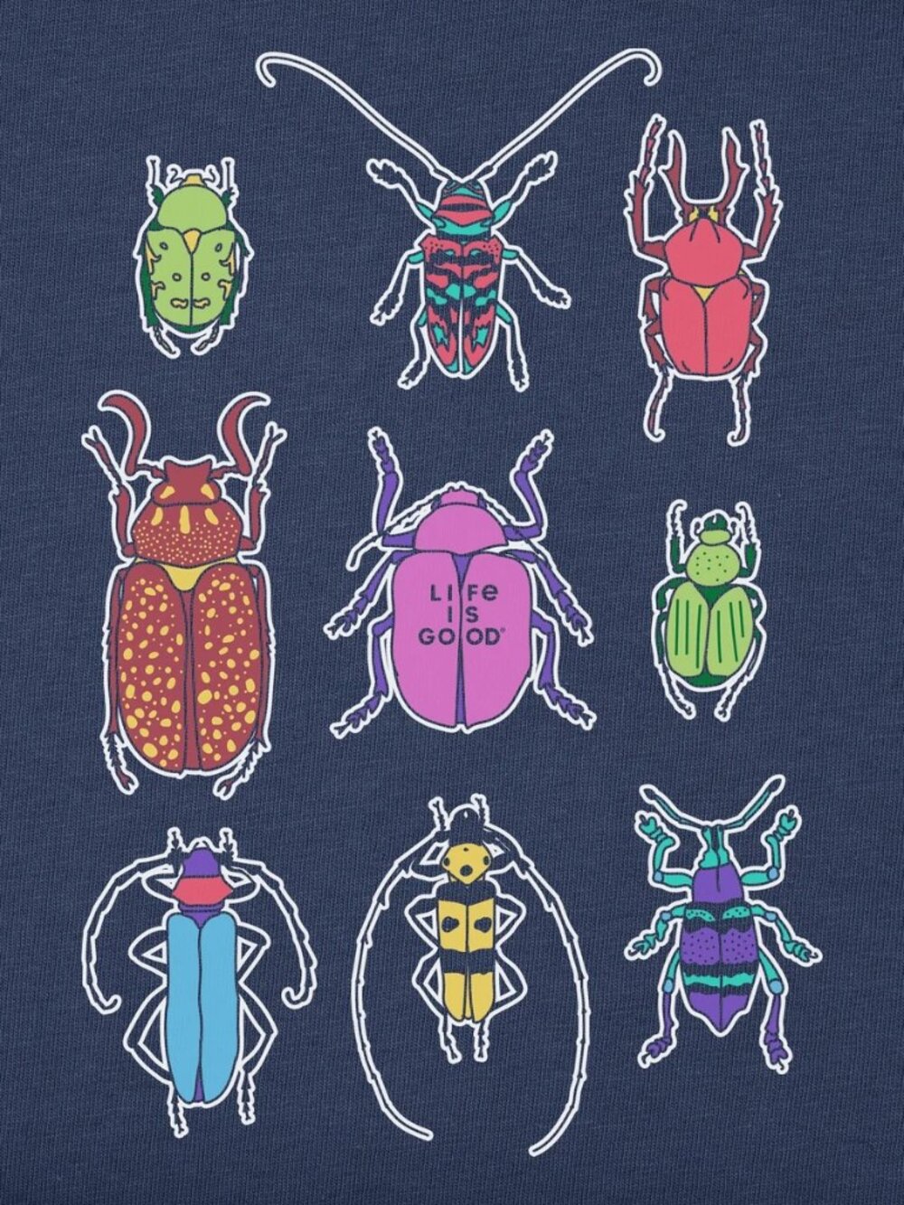 Women's Cool Bug Grid Short Sleeve Crusher Vee - LARGE (NWT)